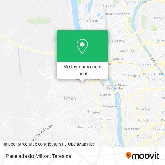 Panelada do Milton mapa