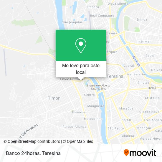 Banco 24horas mapa