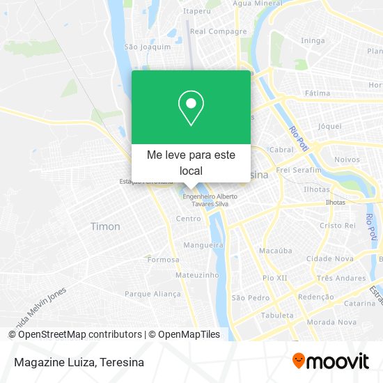 Magazine Luiza mapa