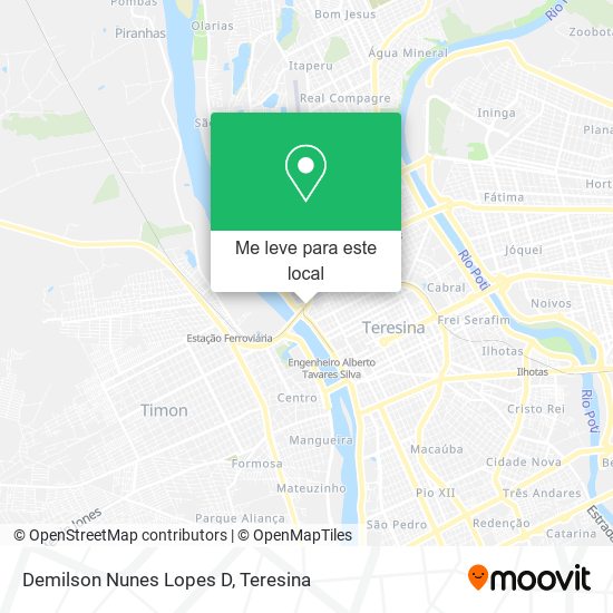 Demilson Nunes Lopes D mapa