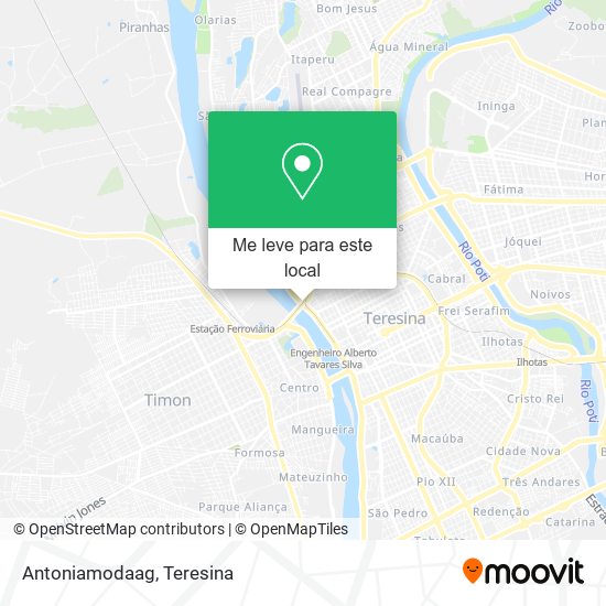 Antoniamodaag mapa