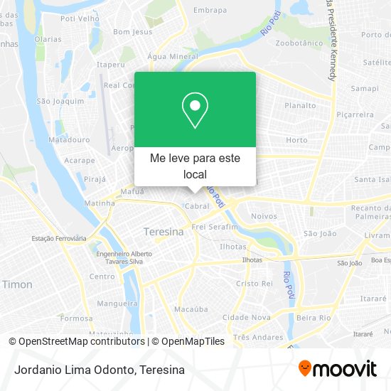 Jordanio Lima Odonto mapa