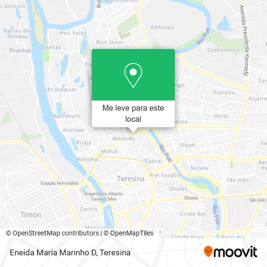 Eneida Maria Marinho D mapa