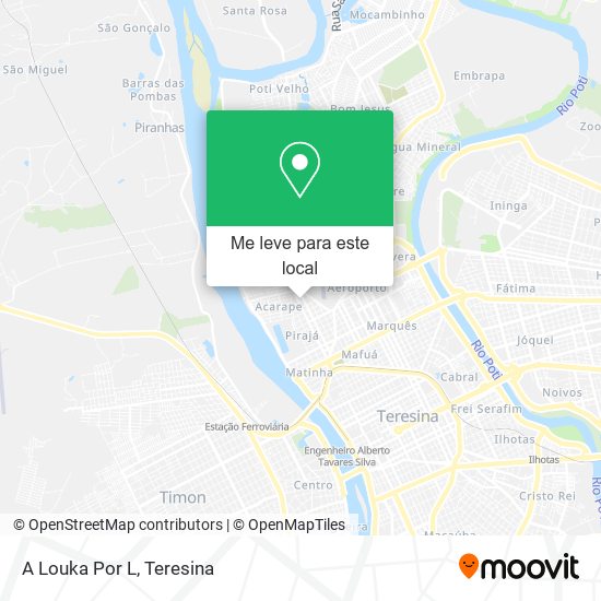A Louka Por L mapa