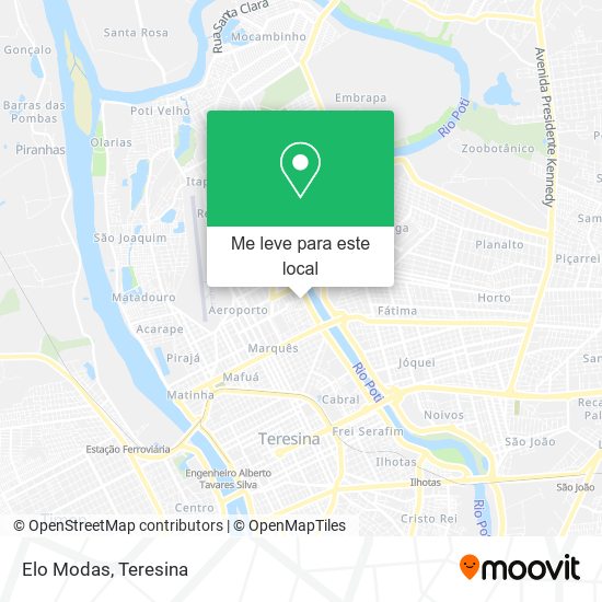 Elo Modas mapa