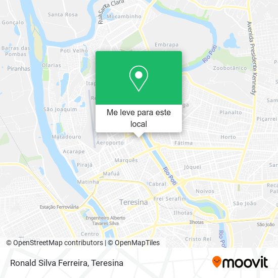 Ronald Silva Ferreira mapa