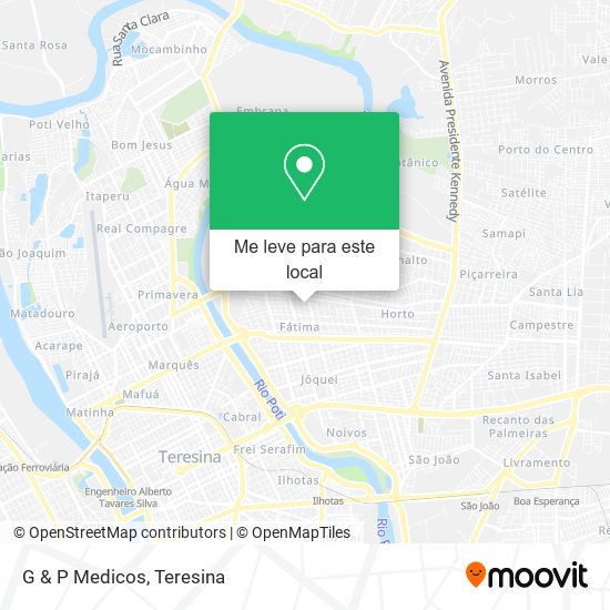 G & P Medicos mapa