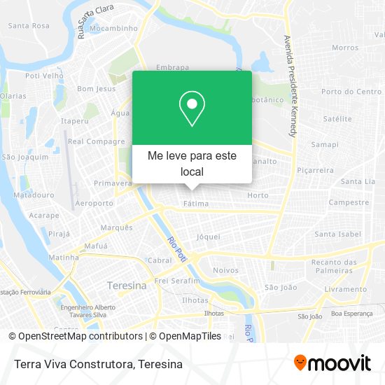 Terra Viva Construtora mapa