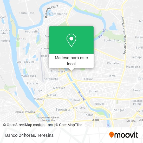 Banco 24horas mapa