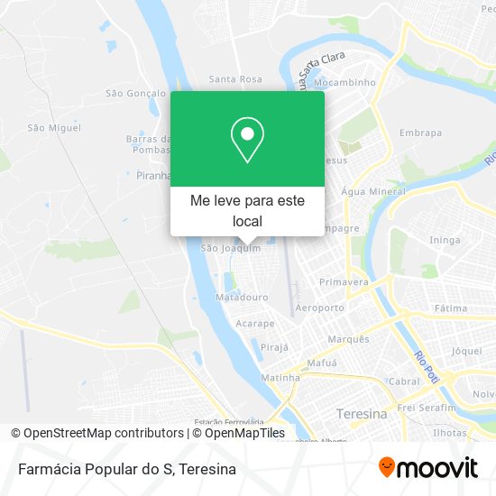Farmácia Popular do S mapa