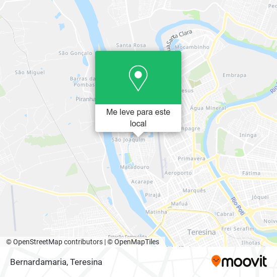 Bernardamaria mapa