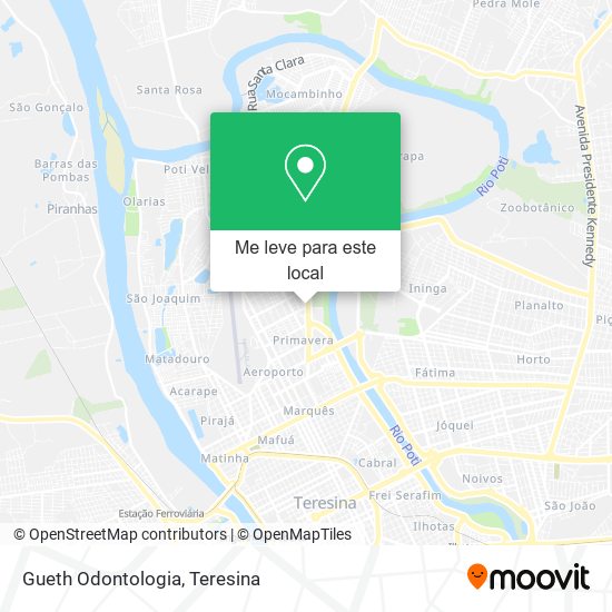Gueth Odontologia mapa