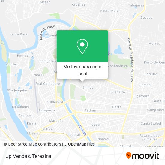 Jp Vendas mapa
