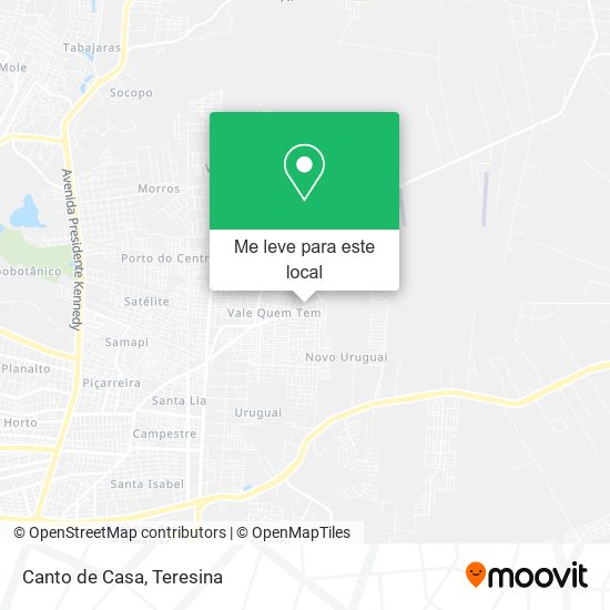 Canto de Casa mapa