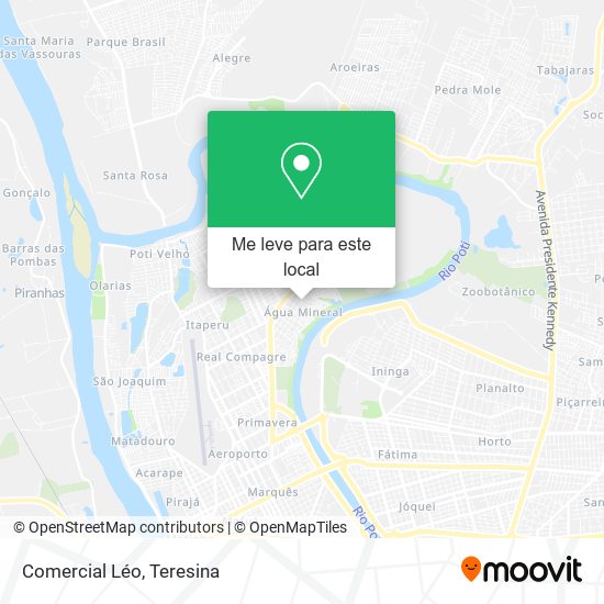 Comercial Léo mapa