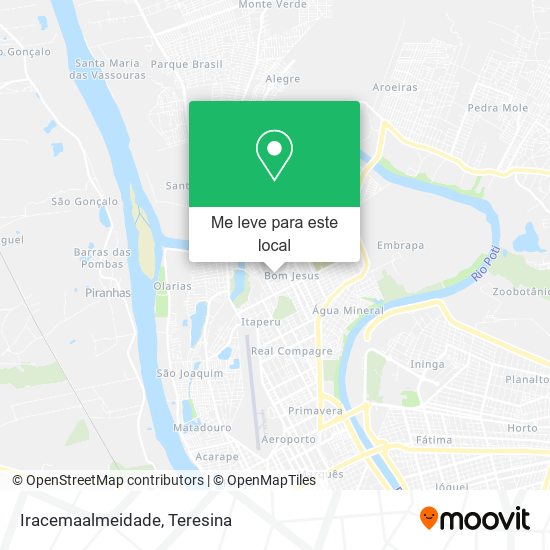 Iracemaalmeidade mapa