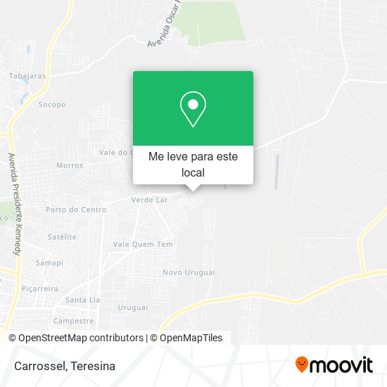 Carrossel mapa
