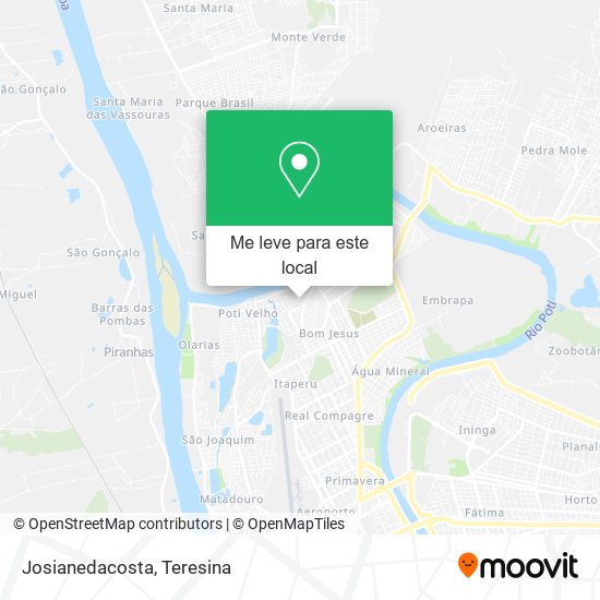 Josianedacosta mapa