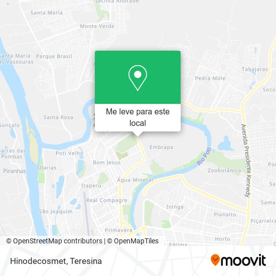 Hinodecosmet mapa