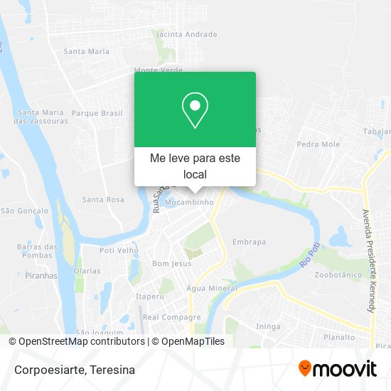Corpoesiarte mapa