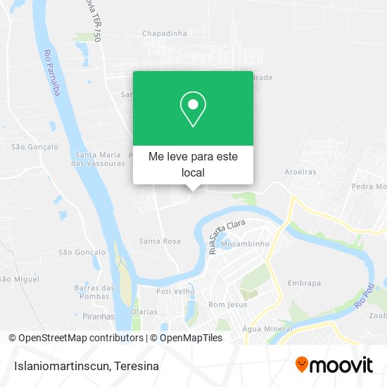 Islaniomartinscun mapa