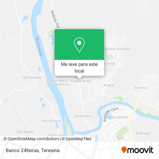 Banco 24horas mapa
