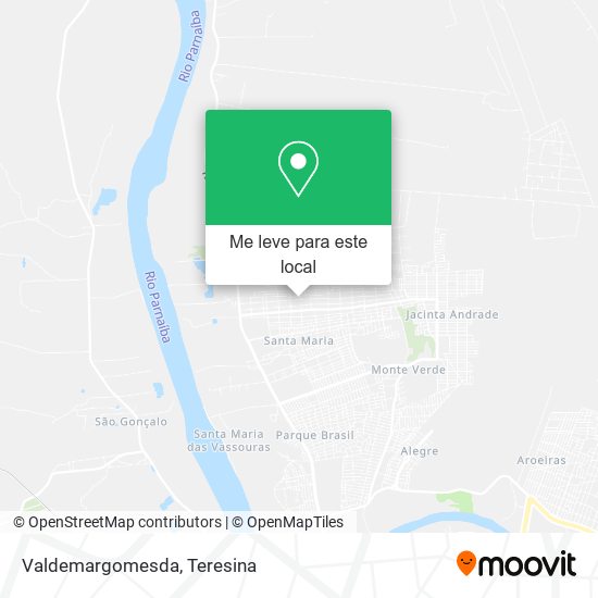 Valdemargomesda mapa