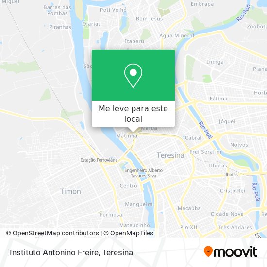 Instituto Antonino Freire mapa