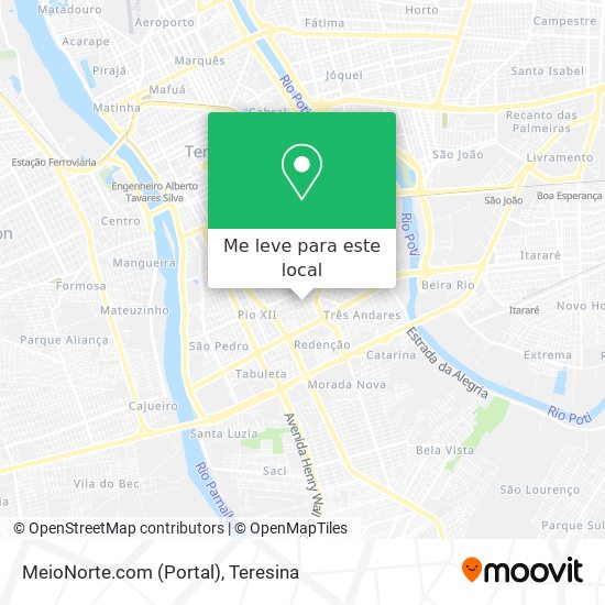 MeioNorte.com (Portal) mapa