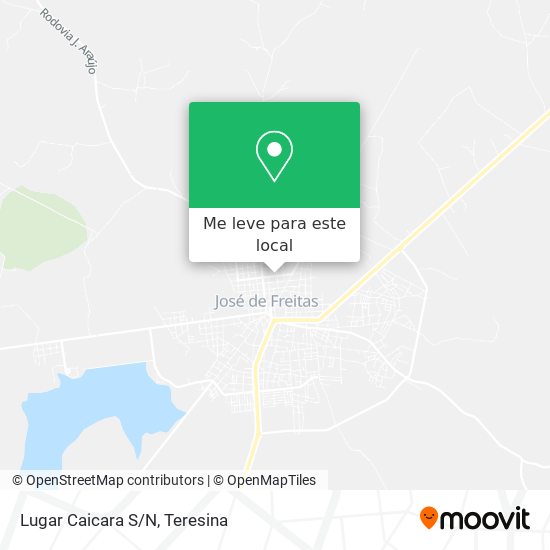 Lugar Caicara S/N mapa