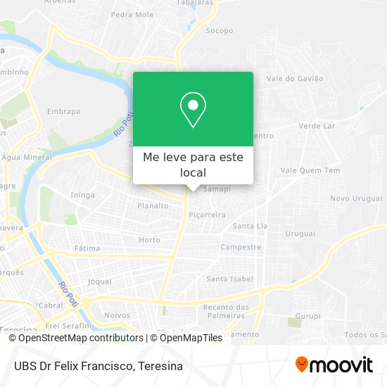 UBS Dr Felix Francisco mapa