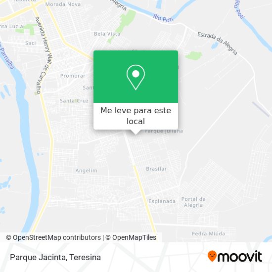 Parque Jacinta mapa