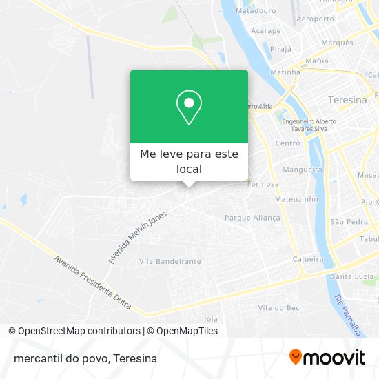 mercantil do povo mapa