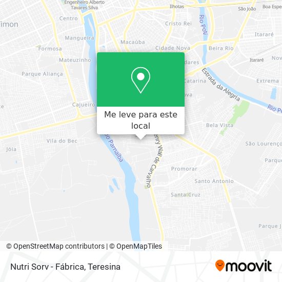 Nutri Sorv - Fábrica mapa