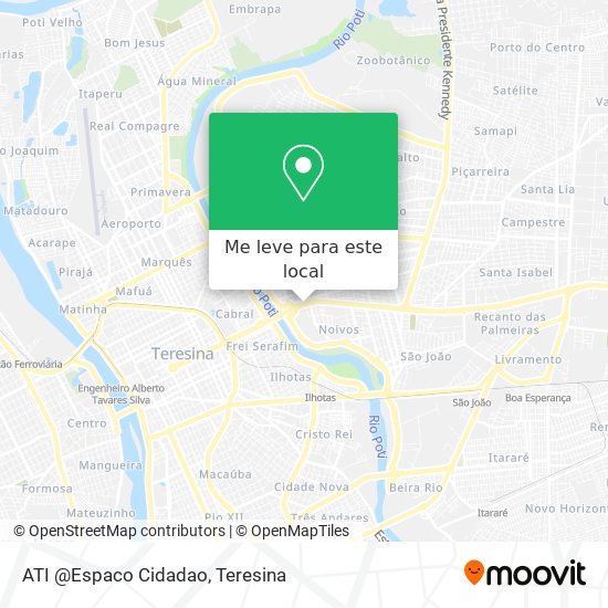 ATI @Espaco Cidadao mapa