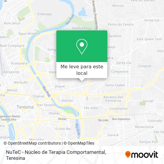 NuTeC - Núcleo de Terapia Comportamental mapa