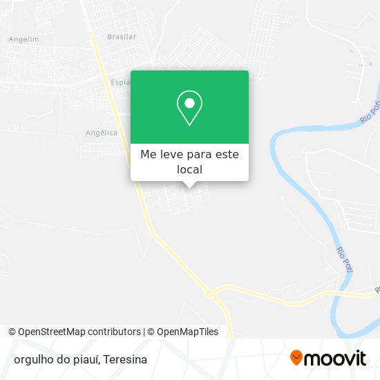 orgulho do piauí mapa