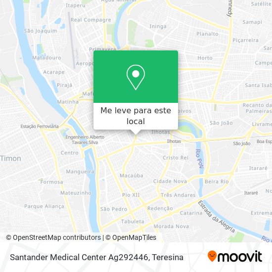 Santander Medical Center Ag292446 mapa