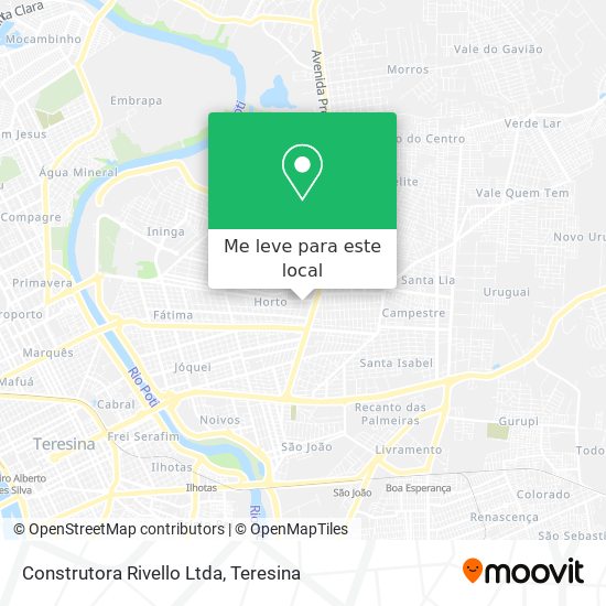 Construtora Rivello Ltda mapa