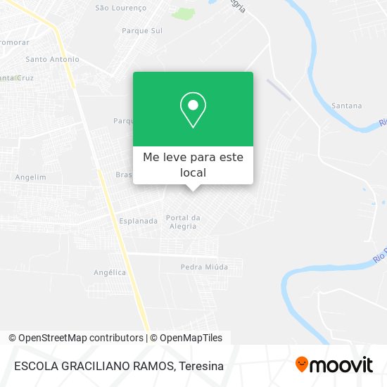 ESCOLA GRACILIANO RAMOS mapa