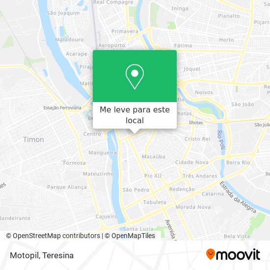 Motopil mapa