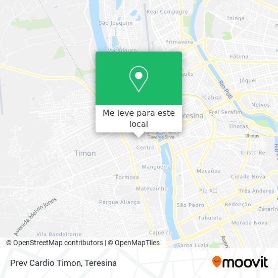 Prev Cardio Timon mapa
