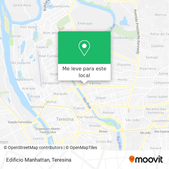 Edificio Manhattan mapa