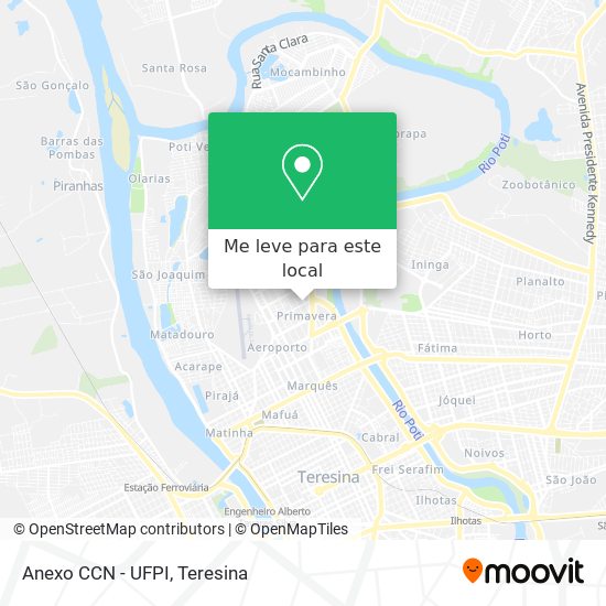Anexo CCN - UFPI mapa