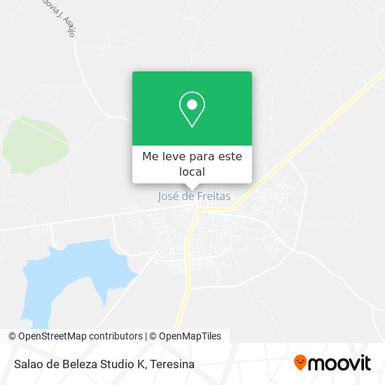 Salao de Beleza Studio K mapa