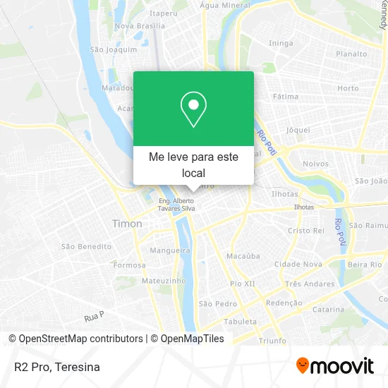 R2 Pro mapa