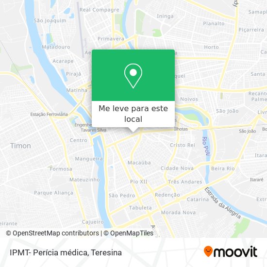 IPMT- Perícia médica mapa