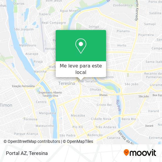 Portal AZ mapa
