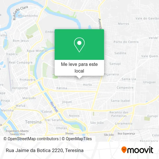 Rua Jaime da Botica 2220 mapa
