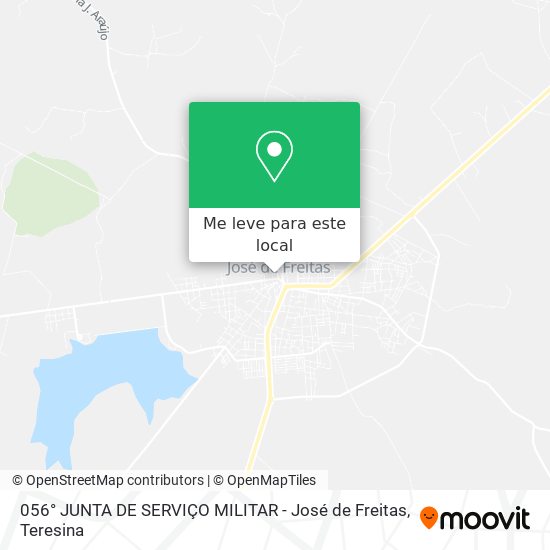 056° JUNTA DE SERVIÇO MILITAR - José de Freitas mapa